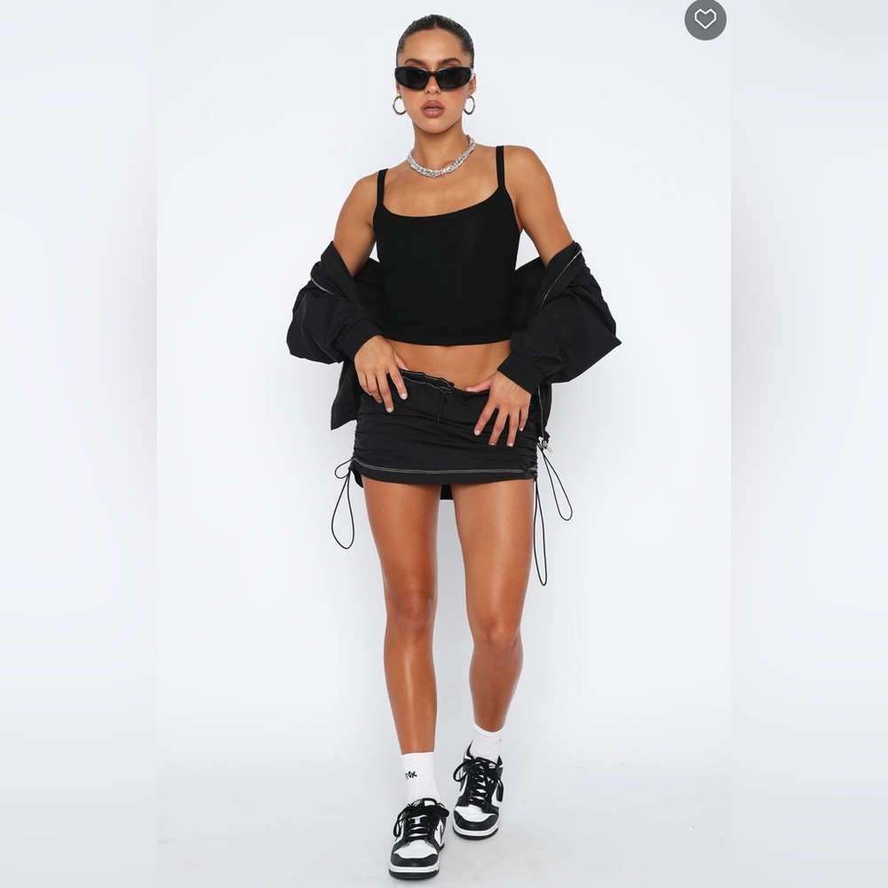 Head In The Game Cargo Mini Skirt